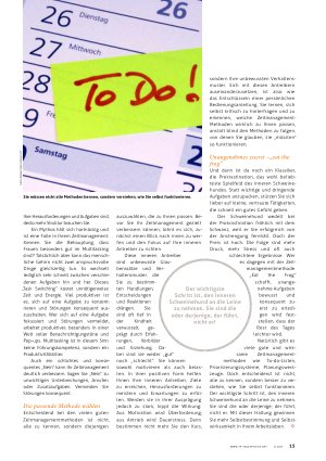 Vorschauseite 2: Leichtigkeit statt Zwang