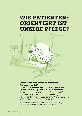 Vorschauseite 1: Wie patientenorientiert ist unsere Pflege?