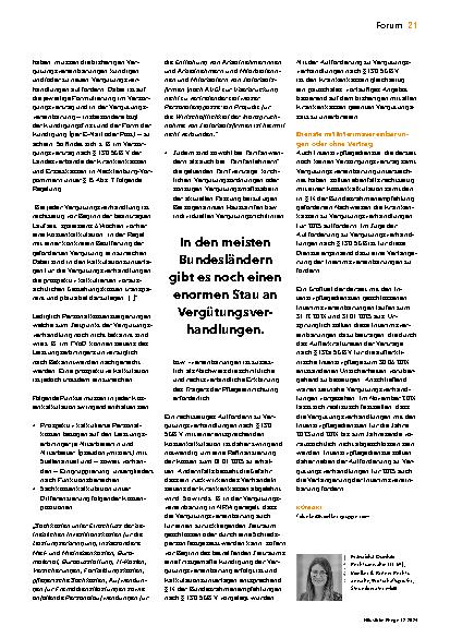 Vorschauseite 2: Angespannte Lage verschärft sich weiter.