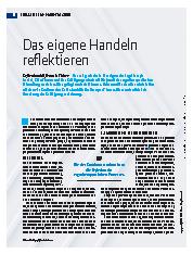 Vorschauseite 1: Das eigene Handeln reflektieren