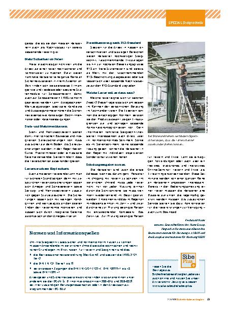Vorschauseite 3: Arbeiten in der Höhe Flexibel und verhältnismäßig