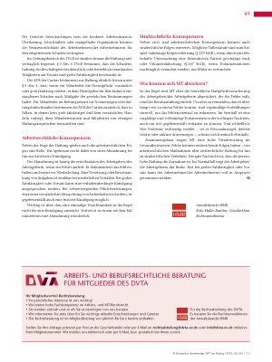 Vorschauseite 2: Neues aus der Rechtsprechstunde Haftung im Fehlerfall: Arbeitsrechtliche Konsequenzen für MT bei Patientenschäden
