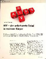 Vorschauseite 1: HIV - der unbekannte Feind in meinem Körper