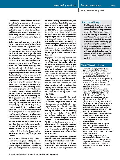 Vorschauseite 3: Aus den Verbänden
