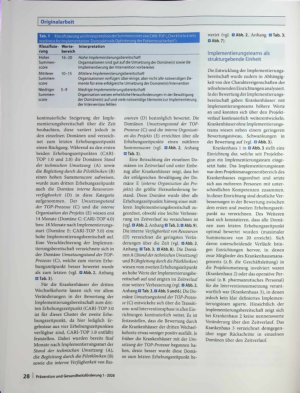 Vorschauseite 5: Monitoring der Implementierungsbereitschaft in Veränderungsprozessen Eine Anwendung im Rahmen der Einführung eines digital gestützten Arzneimitteltherapie-Prozesses im Krankenhaus