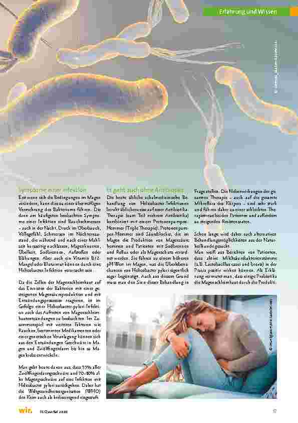 Vorschauseite 2: Helicobacter pylori wirksam begegnen