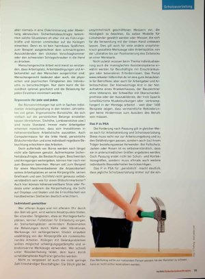 Vorschauseite 2: Personalisierung von Arbeitsmitteln und Ausrüstung Individuell geschützt