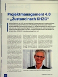 Vorschauseite 1: Projektmanagement 4.0 - „Zustand nach KHZG“