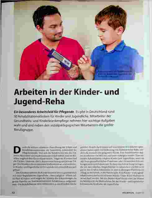 Vorschauseite 1: Arbeiten in der Kinderund Jugendreha
