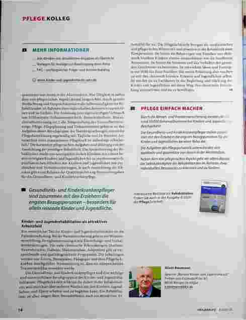 Vorschauseite 3: Arbeiten in der Kinderund Jugendreha