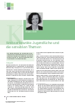 Vorschauseite 1: Krebserkrankte Jugendliche und die sensiblen Themen