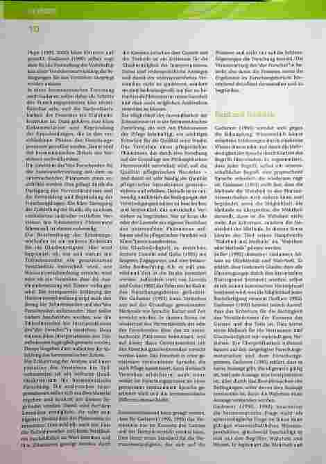 Vorschauseite 6: PFLEGE BRAUCHT VERSTEHEN: Hermeneutik als Methodologie und Methode in der Pflegeforschung.