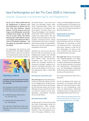 Vorschauseite 3: bpa auf der ConSozial