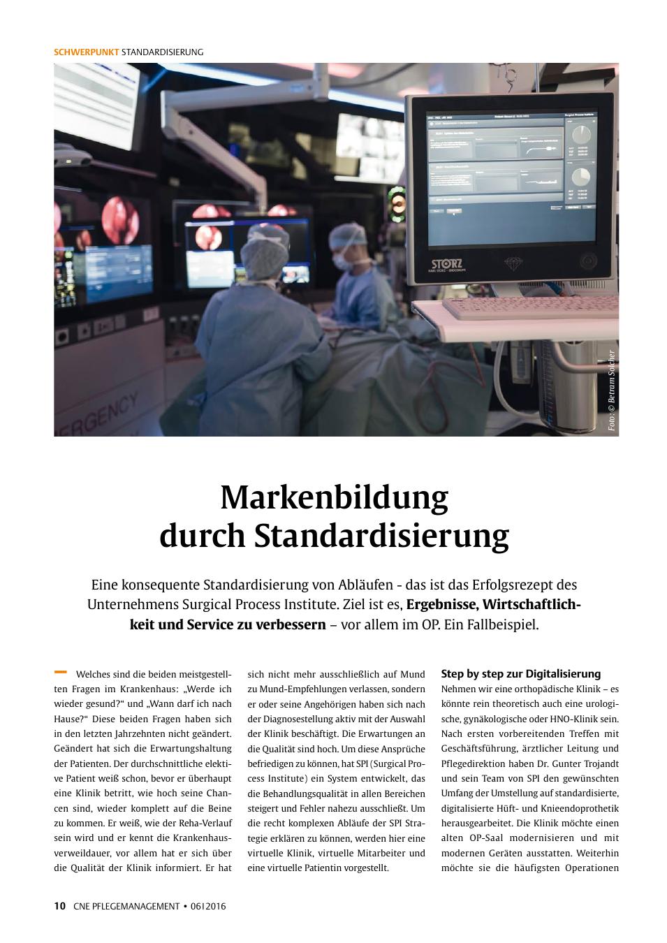 Vorschauseite 1: Markenbildung durch Standardisierung