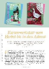 Vorschauseite 1: Kartenwerkstatt vom Herbst bis in den Advent