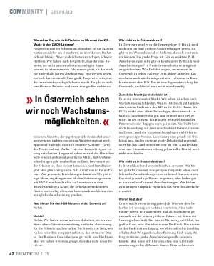 Vorschauseite 3: " Der Druck ist in allen Ländern ähnlich "