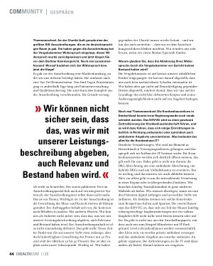 Vorschauseite 5: " Der Druck ist in allen Ländern ähnlich "