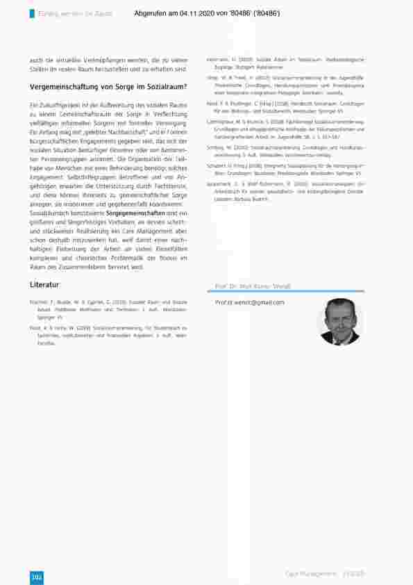 Vorschauseite 3: Fündig werden im Raum. Eine konzeptionelle Einordnung der Sozialraumorientierung.