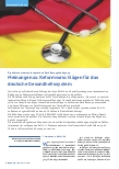 Vorschauseite 1: Meinungen zu Reformvorschlägen für das deutsche Gesundheitssystem