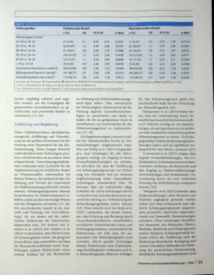 Vorschauseite 6: Altersspezifische Akzeptanz und Hemmnisse für die Nutzung von Smartwatches zur Blutzuckermessung bei Diabetespatientinnen