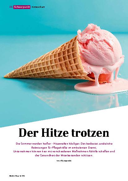 Vorschauseite 1: Der Hitze trotzen