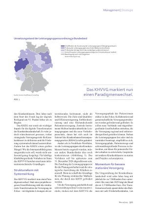 Vorschauseite 2: Krankenhaustransformationsfonds Über Grenzen hinweg denken