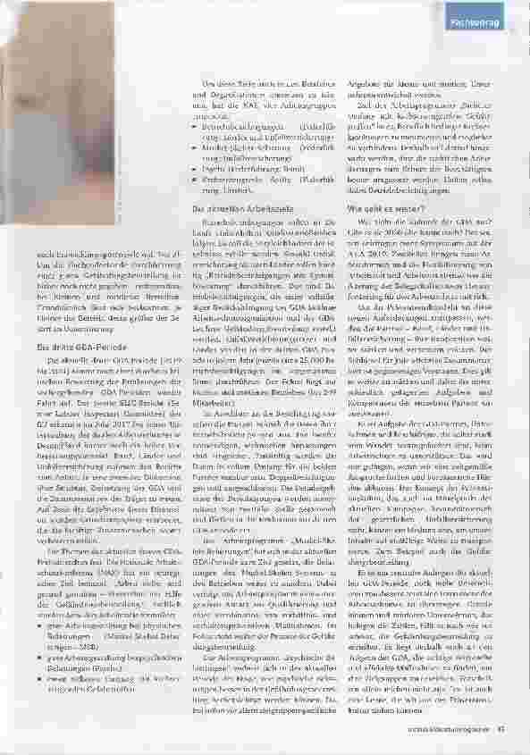 Vorschauseite 2: Vorschriften allein reichen nicht aus.