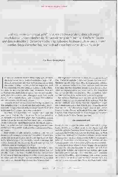 Vorschauseite 2: Radikale Hoffnung trotz des drohenden Kollapses.