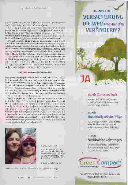 Vorschauseite 4: Radikale Hoffnung trotz des drohenden Kollapses.