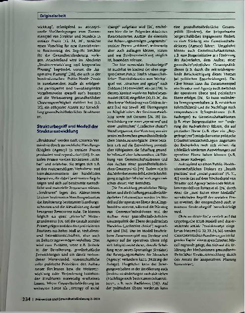 Vorschauseite 2: Entwicklung gesundheitsförderlicher Strukturen durch kooperative Planung