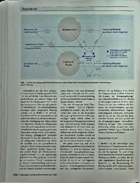 Vorschauseite 4: Entwicklung gesundheitsförderlicher Strukturen durch kooperative Planung