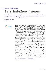 Vorschauseite 1: Sicher in die Zukunft steuern