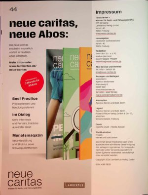 Vorschauseite 4: Kolumne -> Auf Augenhöhe