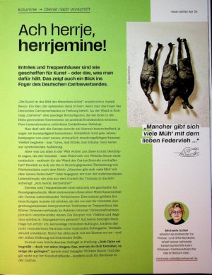 Vorschauseite 5: Kolumne -> Auf Augenhöhe