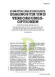 Vorschauseite 2: Diabetisches Fußulkus: Diagnostik und Versorgungsoptionen