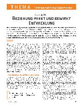 Vorschauseite 1: Beziehung wirkt und bewirkt Entwicklung