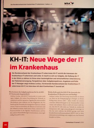 Vorschauseite 1: KH-IT: Neue Wege der IT im Krankenhaus