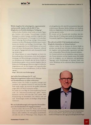 Vorschauseite 2: KH-IT: Neue Wege der IT im Krankenhaus