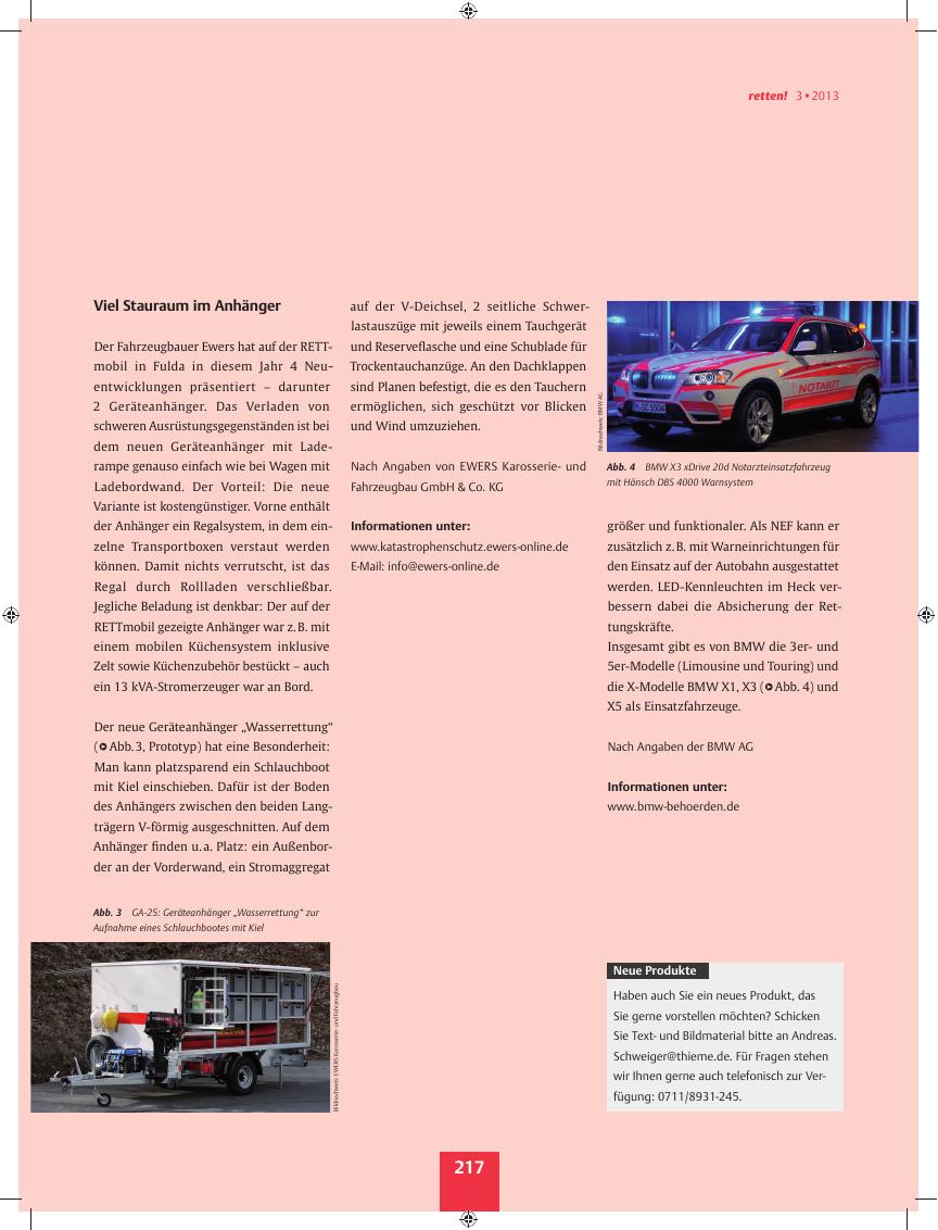 Vorschauseite 1: Viel Stauraum in Anhängern