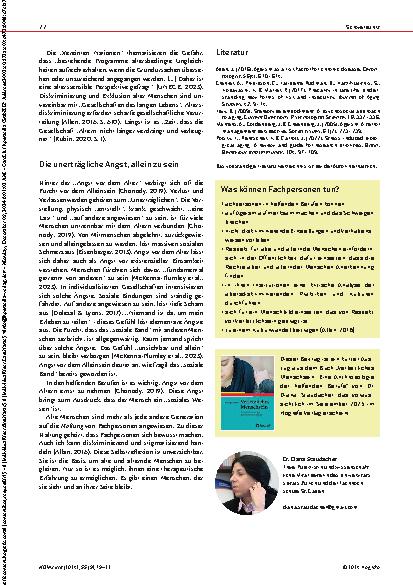 Vorschauseite 4: Das verleugnete Gesicht des Alterns: Ursachen und Folgen von „Ageism“ (Altersdiskriminierung)