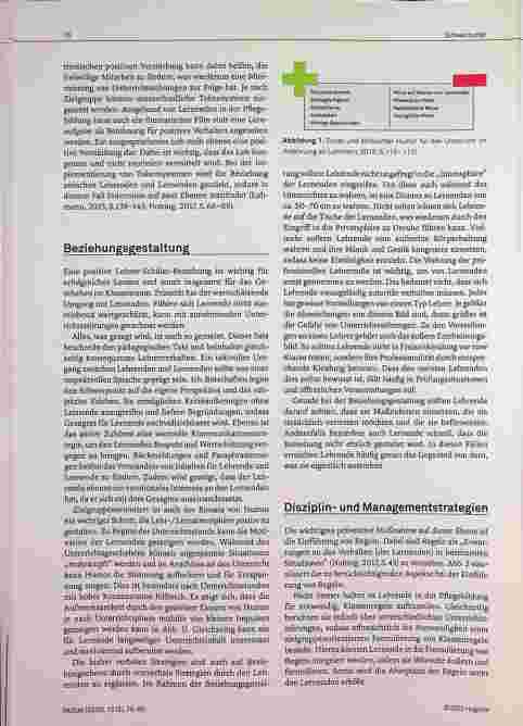 Vorschauseite 4: Unterrichtsstörungen präventiv begegnen. Ein wichtiger Schritt des Classroom-Managements.