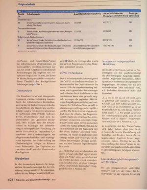 Vorschauseite 2: Herausforderungen intergenerativer Gesundheitsförderungsangebote