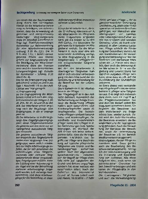 Vorschauseite 4: Zur Ersetzung einer verweigerten Zustimmung zur Eingruppierung.