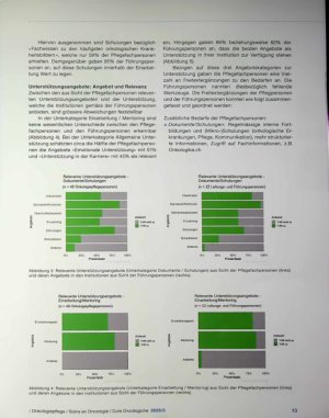 Vorschauseite 3: Bedürfnisse junger Onkologiepflegefachpersonen Bedarfsgerechte Unterstützungsangebote sind schweizweit gefragt