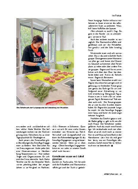 Vorschauseite 4: Freie Zeit gemeinsam gestalten