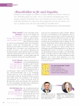 Vorschauseite 3: Die „Neue Menschlichkeit“ im Gesundheitswesen