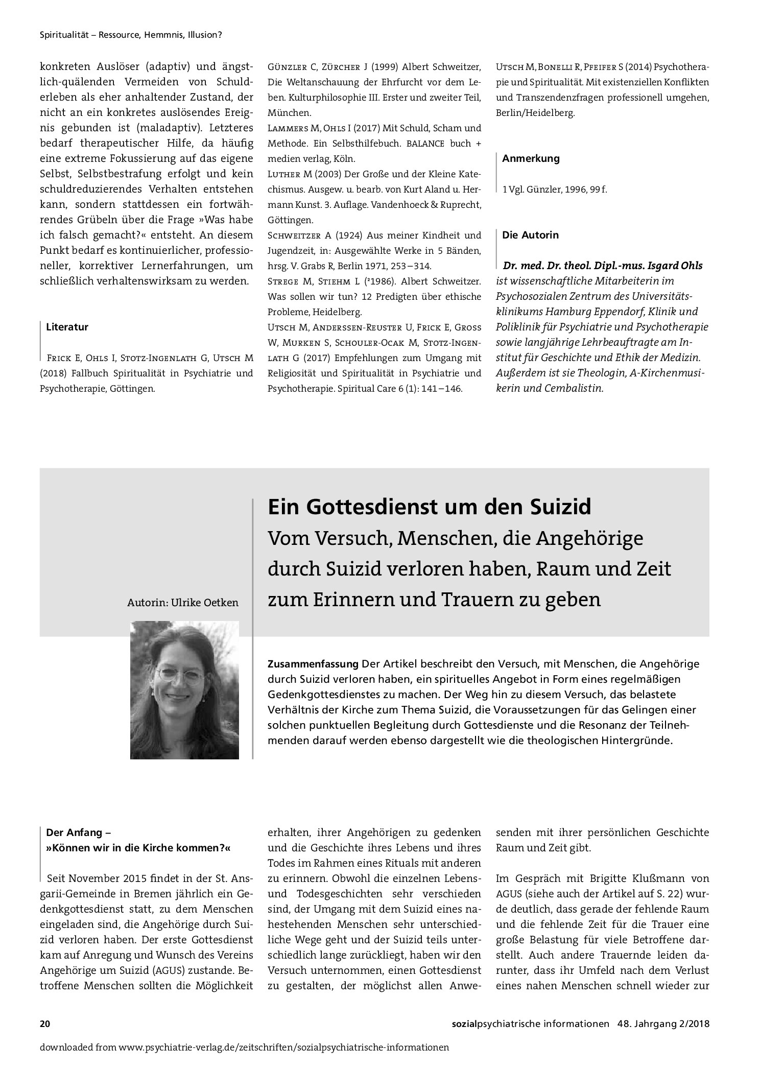 Vorschauseite 4: Gedanken zum Schuldbegriff in der Bibel, Psychiatrie und Psychotherapie