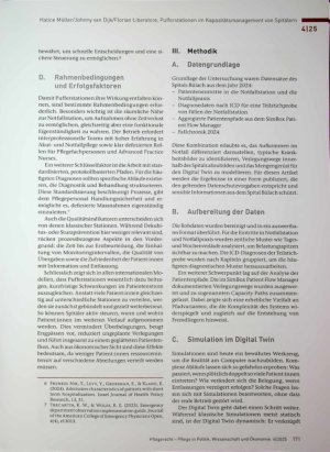Vorschauseite 4: Pufferstationen im Kapazitätsmanagement von Spitälern - Digital-Twin-basierte Simulation