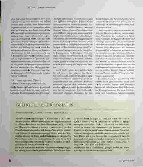 Vorschauseite 3: Katastrophenprävention braucht Weitblick