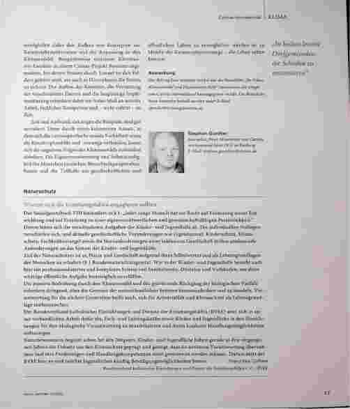 Vorschauseite 4: Katastrophenprävention braucht Weitblick